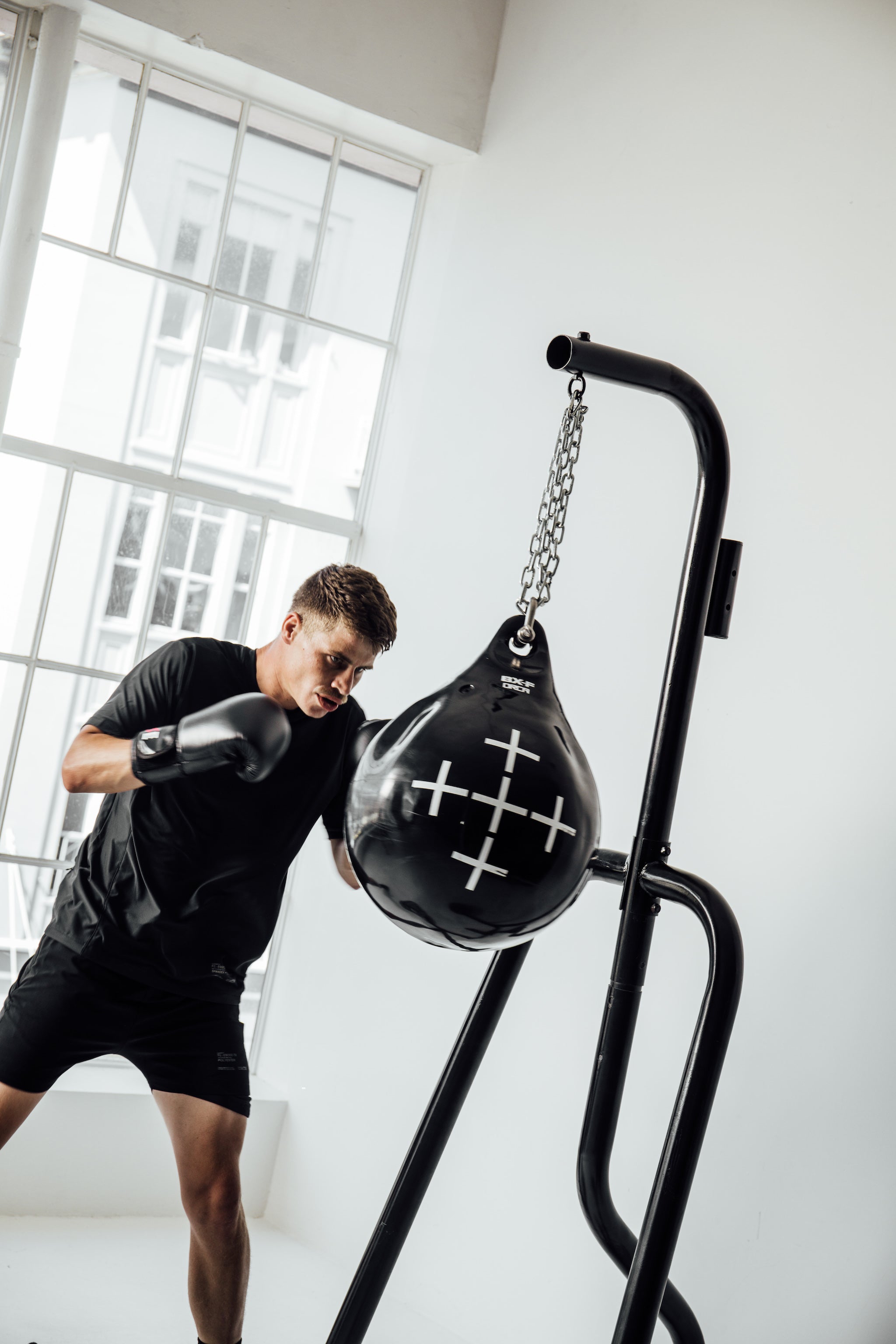 The Orca water, aqua heavy boxing bag.