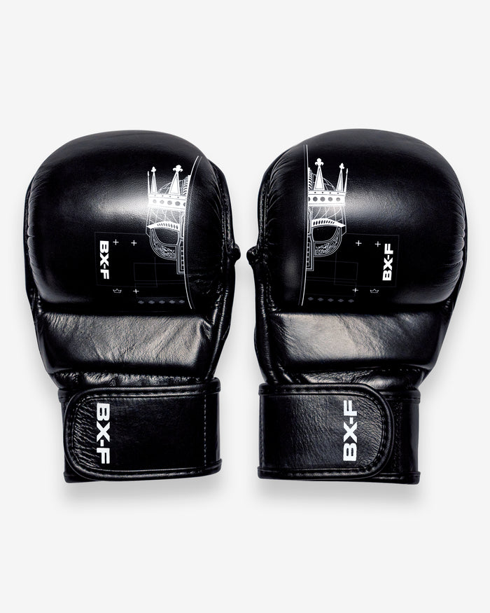 Cagework 6oz MMA Gloves King (Black)