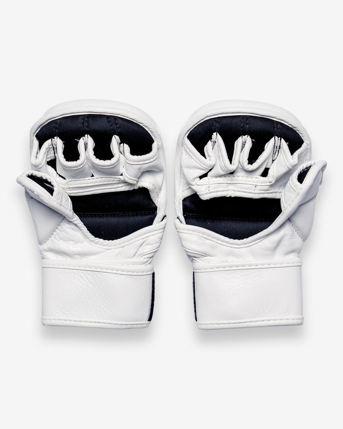 Cagework 6oz MMA Gloves King (White)
